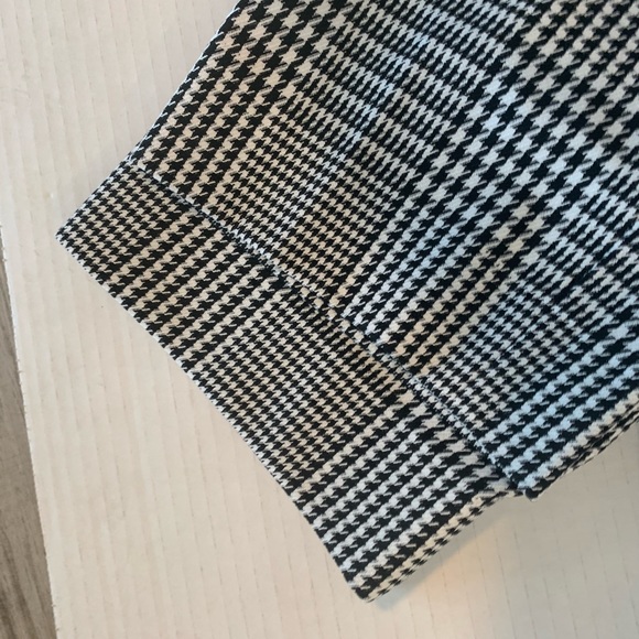 Banana Republic women’s black & white houndstooth pants size 10 - Picture 5 of 7
